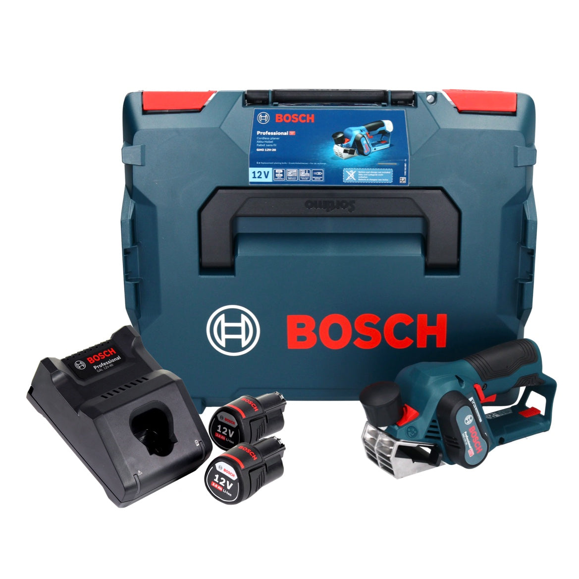 Bosch GHO 12V-20 Professional Akku Hobel 12 V Brushless ( 06015A7001 ) –  Toolbrothers