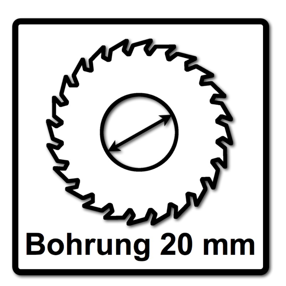 Zähne for Bosch 160 4 x Toolbrothers Cement Fibre 2,2 Kreissägeblatt – Expert 20 x mm