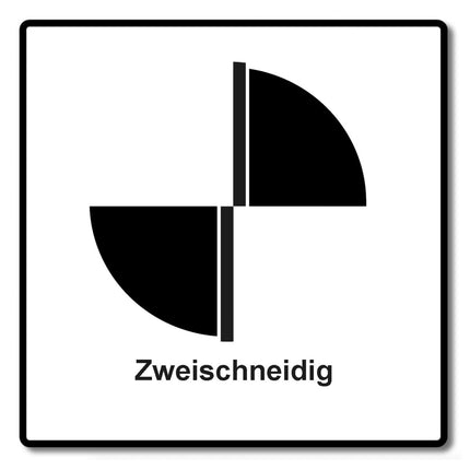 Bosch Nutenfräser Standard for Wood 8 x 25 x 51 mm ( 2608628392 ) Zweischneidig