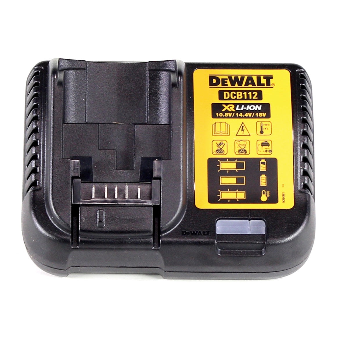 Chargeur DeWalt DCB 112 XR Li-Ion pour batteries 10,8, 14,4 et 18 V –  Toolbrothers