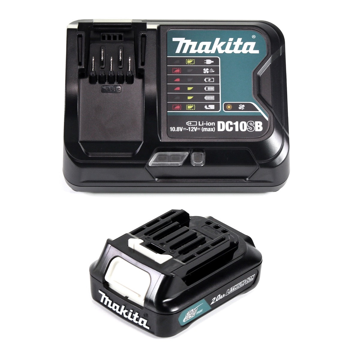 Makita Power Source Kit 12V mit 1x BL1021B Akku 2,0Ah + DC10SB Ladeger –  Toolbrothers