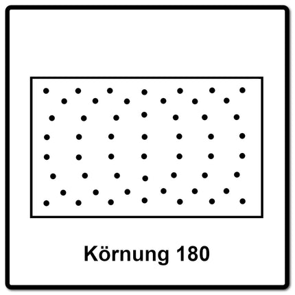 Mirka IRIDIUM Schleifstreifen Grip 81x133mm K180, 100 Stk. ( 246B109918 )