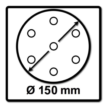 Festool HSK-D 150 H Schleifklotz Hart 150 mm ( 495966 )
