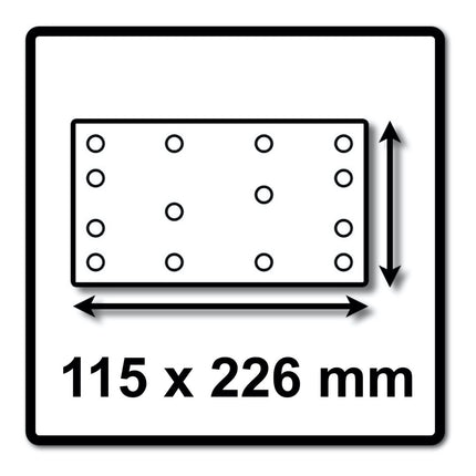 Festool HSK-A 115x226 Schleifklotz 115 x 226 mm ( 496963 )