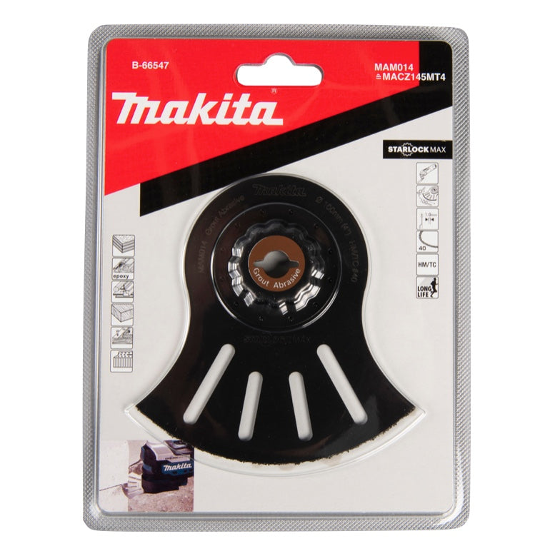 Makita MAM014 HM-Segmentsägeblatt Starlock Max 100 x 50 mm 2 Stk. ( 2x –  Toolbrothers