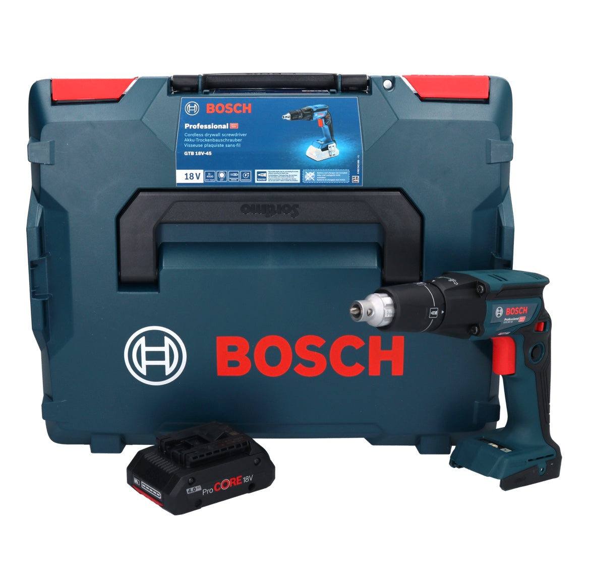 Bosch GTB 18V-45 Akku Trockenbauschrauber 18 V 32 Nm Brushless + 1x Pr –  Toolbrothers