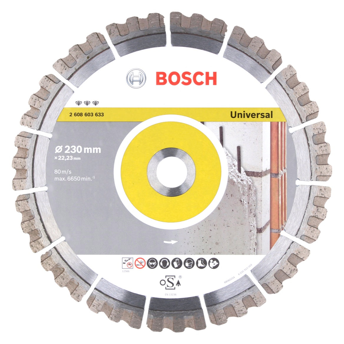 Bosch Diamant Trennscheibe Best – 22,23 Universal for ( x Toolbrothers mm 2608603 230