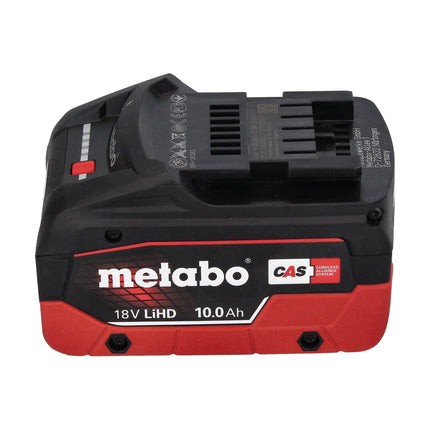 Metabo W 18 L 9-125 Akku Winkelschleifer 18 V 125 mm + 1x Akku 10,0 Ah + metaBOX - ohne Ladegerät