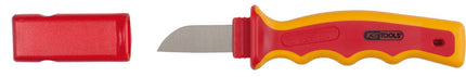 KS TOOLS Kabelmesser mit Schutzisolierung, 205mm ( 117.1397 )