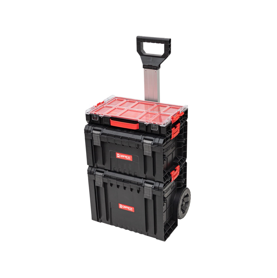– 2.0 PRO 2 Set Cart Set + System + Toolbrothers PRO Werkzeugwagen Qbrick PRO Toolbox