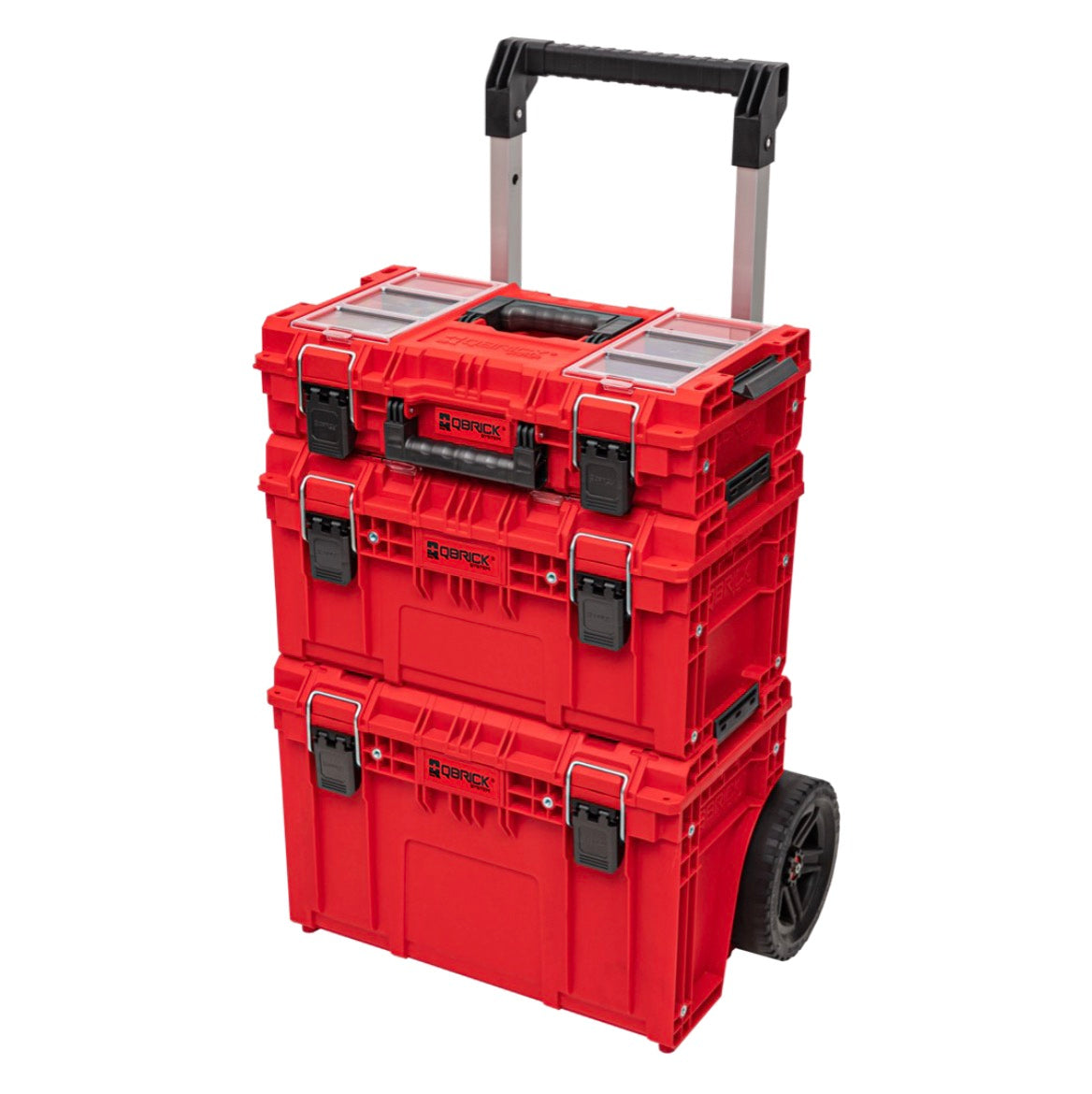 Qbrick System PRIME SET 1 + HD Custom RED Tool Cart RED ULTRA ULTRA HD Toolbrothers –
