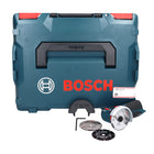 Bosch GWS 12V-76 Professional Akku Winkelschleifer 12 V 76 mm Brushless ( 06019F2003 ) + L-Boxx - ohne Akku, ohne Ladegerät